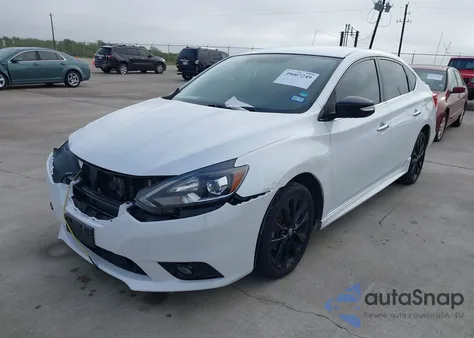 2018 Nissan Sentra Sr из США, поврежденный, VIN 3N1AB7AP7JY284983